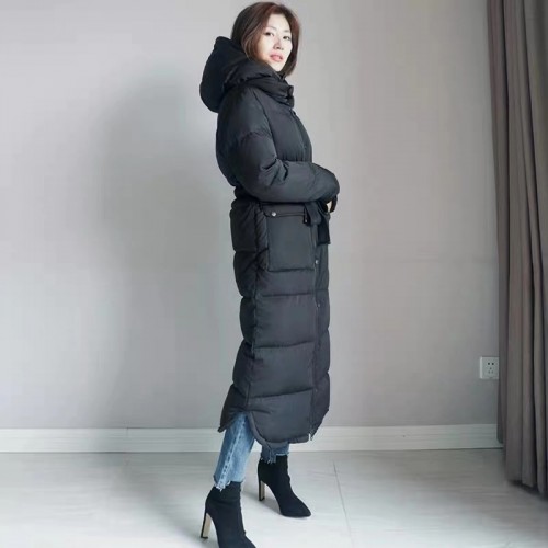 Women seamless down long coat new arrivals
